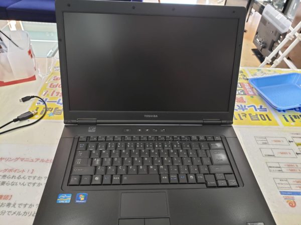 TOSHIBA　/　東芝　ノート型パソコン　Dynabook　/　ダイナブック　satellite　サテライト　B551/E　windows10　アップグレード済　RAM　8GBに増設　買取致しました！ - リサイクルマートは現在冷蔵庫の買取、家具の買取強化中です！お気軽にお問い合わせください。