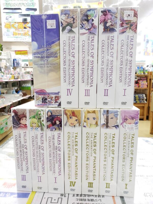 TALES　OF　SYMPHONIA　/　テイルズ　オブ　シンフォニア　/　アニメ　/　DVD　/　BOX　買取致しました！ - リサイクルマートは現在冷蔵庫の買取、家具の買取強化中です！お気軽にお問い合わせください。