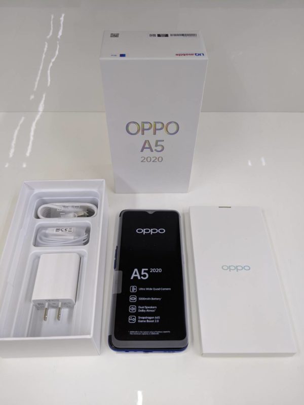 【スマートフォン OPPO A5 2020 64GB ブルー OPU32SLU】を買取いたしました！！ - リサイクルマートは現在冷蔵庫の買取、家具の買取強化中です！お気軽にお問い合わせください。