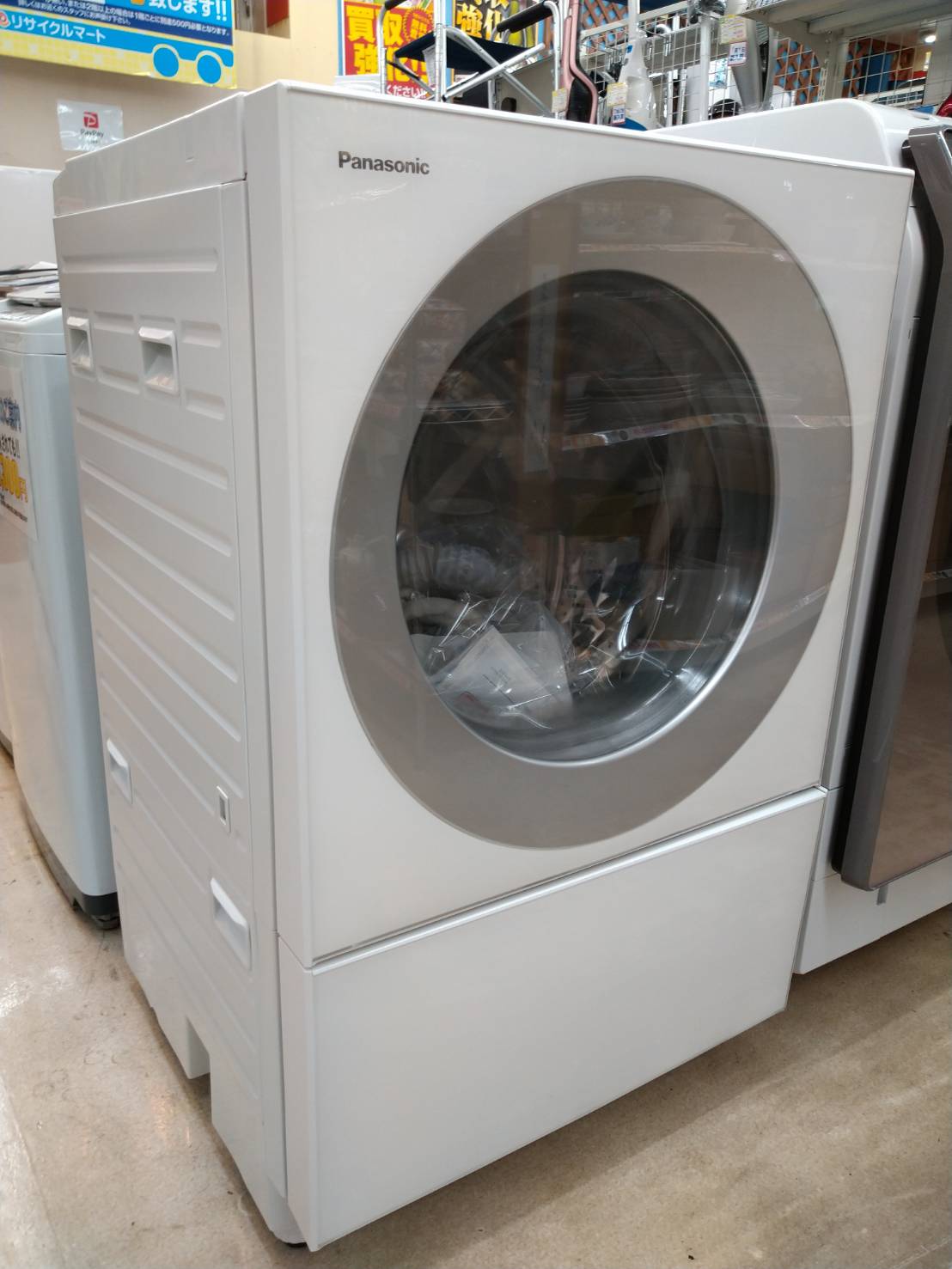 在庫僅少 2017年製 Panasonicドラム式洗濯乾燥機 NA-VG1200L ...