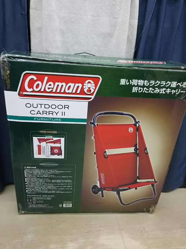 【Coleman コールマン 折りたたみ式キャリー 未使用品 OUTDOOR CARRY Ⅱ】を買取致しました！！ - リサイクルマートは現在冷蔵庫の買取、家具の買取強化中です！お気軽にお問い合わせください。