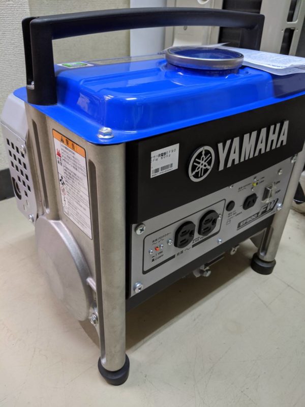 【YAMAHA ヤマハ 発電機 EF900FW 60Hz 0.85kVA 西日本地域専用 未使用品】を買取いたしました。 - リサイクルマートは現在冷蔵庫の買取、家具の買取強化中です！お気軽にお問い合わせください。