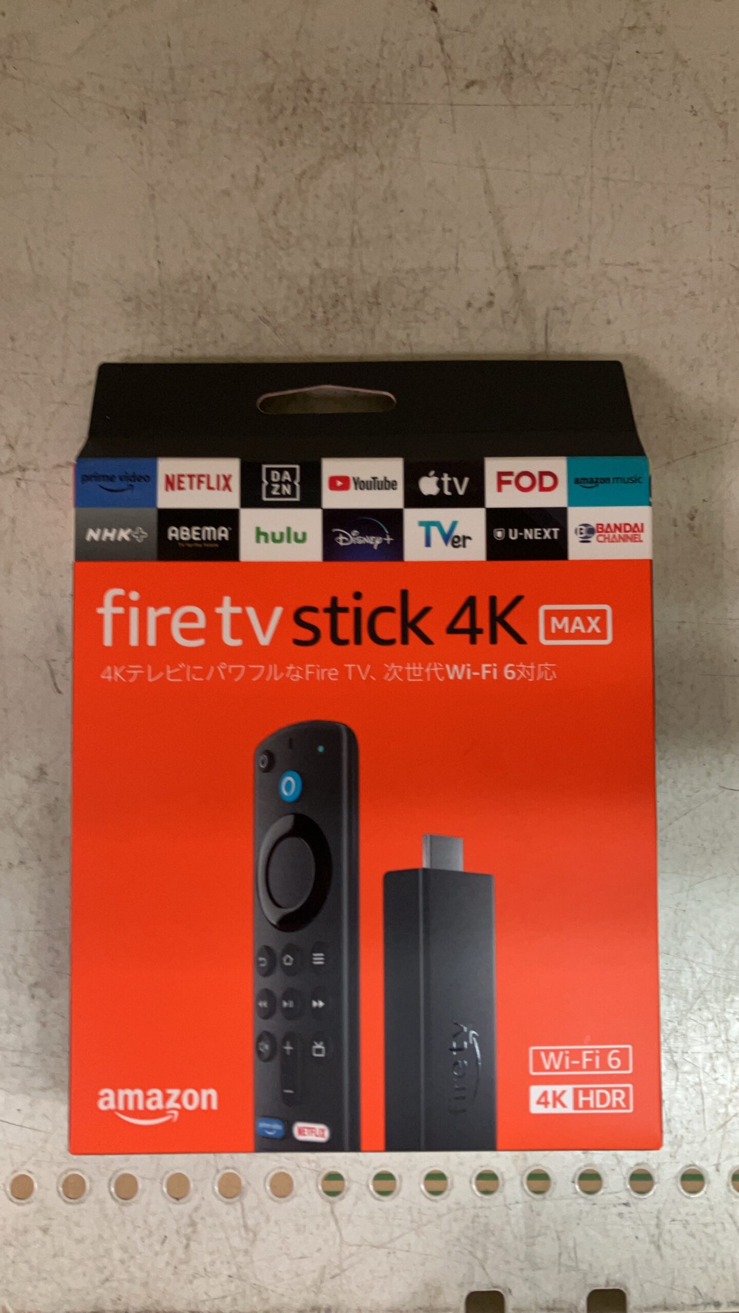 未使用品!! Amazon/アマゾン Fire tv stick 4K MAX ファイヤーテレビ