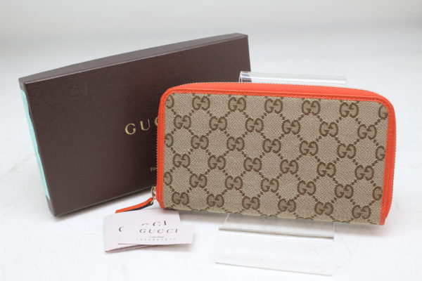 GUCCI/グッチ 363423 ラウンドファスナー 長財布 GG柄 ジャガード レザーを買取させて頂きました。 - リサイクルマートは現在冷蔵庫の買取、家具の買取強化中です！お気軽にお問い合わせください。