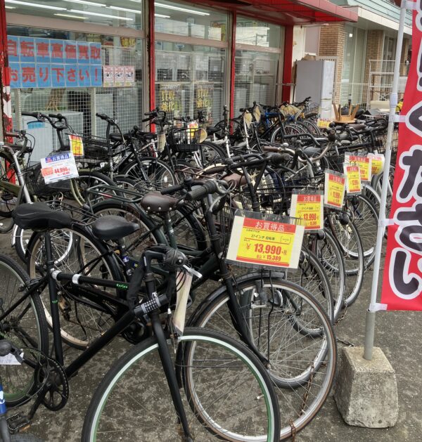 いろいろな種類の自転車を販売中！