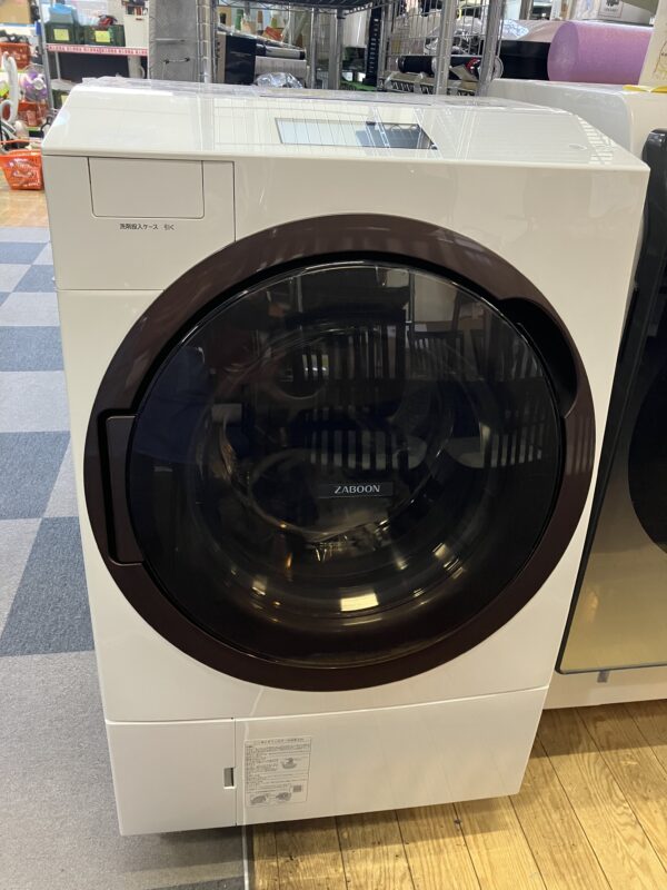 【TOSHIBA 東芝 12/7kg ZABOON ドラム式洗濯乾燥機 TW-127X8L】お買取りしました!⭐福岡市 南区 リサイクルショップ リサイクルマート大橋店⭐ - リサイクルマートは現在冷蔵庫の買取、家具の買取強化中です！お気軽にお問い合わせください。