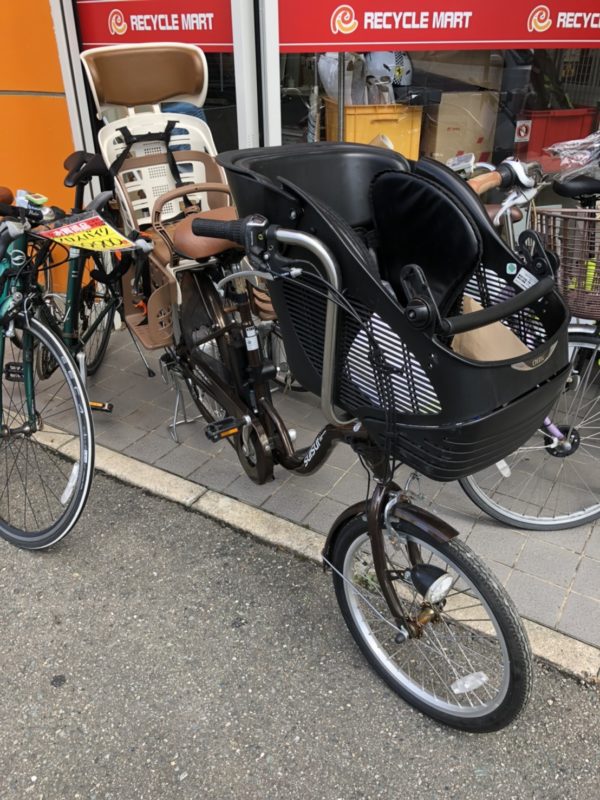 KAIHOU カイホウ チャイルドシートモデル 電動自転車 子供乗せ 前輪20/後輪24インチ SUISUI KH-DCY07 ブラウン をお買取りさせて頂きました!! - リサイクルマートは現在冷蔵庫の買取、家具の買取強化中です！お気軽にお問い合わせください。