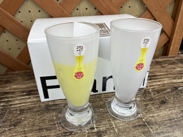 【☆未使用☆Francfranc 泡立つビヤーグラス TOYO-SASAKI GLASS フランフラン】を買取致しました！！ - リサイクルマートは現在冷蔵庫の買取、家具の買取強化中です！お気軽にお問い合わせください。