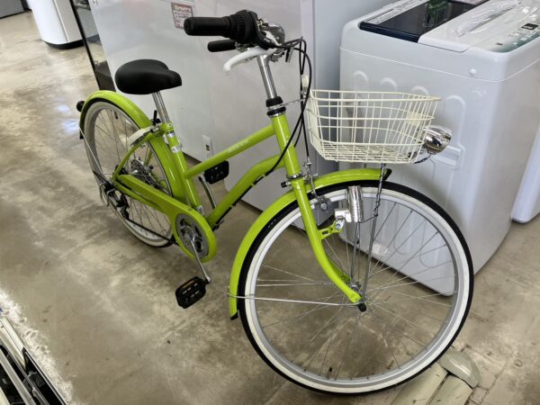 24インチ シティサイクル サイクルベースあさひ Asahi INNOVATION FACTORY イノベーションファクトリー　を買取致しました！！ - リサイクルマートは現在冷蔵庫の買取、家具の買取強化中です！お気軽にお問い合わせください。