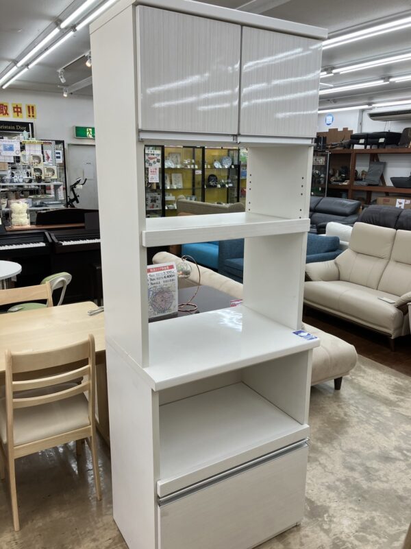 【2面レンジボード　松田家具　オープン型　キッチン収納】買取致しました！⭐糟屋郡 志免町 リサイクルショップ リサイクルマート志免店⭐ - リサイクルマートは現在冷蔵庫の買取、家具の買取強化中です！お気軽にお問い合わせください。