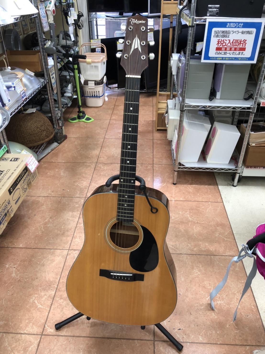 🌟レア商品🌟 Tanamine タカミネ アコースティックギター T-1N ...