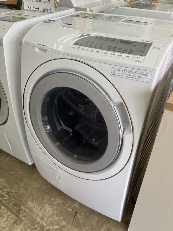 【11/6㎏ドラム式洗濯乾燥機　HITACHI/日立　2022年製　ＢＤ－ＳＧ１１０Ｈ】買取致しました！ - リサイクルマートは現在冷蔵庫の買取、家具の買取強化中です！お気軽にお問い合わせください。