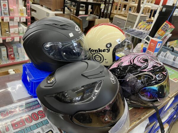 バイク用品★買取します！★ヘルメット★リサイクル★中古☆前原 糸島 九大 西区