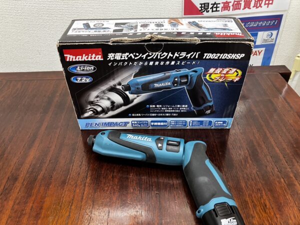 【人気のペンパクト！ ｍakita マキタ　充電式ペンインパクトドライバ　TD021DSHSP 電動工具買取強化中】をお買取致しました！！ - リサイクルマートは現在冷蔵庫の買取、家具の買取強化中です！お気軽にお問い合わせください。