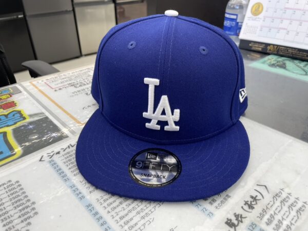 今回は【NEW ERA/LA Dodgers/キャップ/ブルー/中古品】をお買取致しました！！ - リサイクルマートは現在冷蔵庫の買取、家具の買取強化中です！お気軽にお問い合わせください。