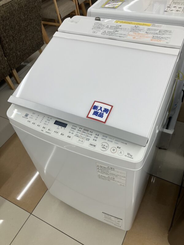 今回は【TOSHIBA/東芝/10Kg洗濯機/AW-10SVE6/2018年】をお買取致しました！！ - リサイクルマートは現在冷蔵庫の買取、家具の買取強化中です！お気軽にお問い合わせください。