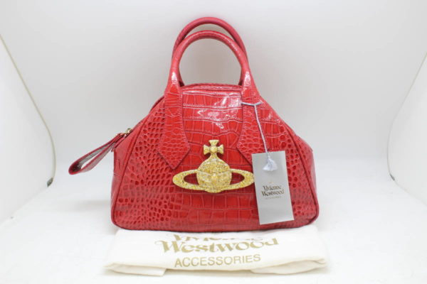 Vivienne Westwood/ヴィヴィアンウエストウッド ハンドバッグ 5748V CHANCERY ROSS クロコ型押しレザー レッドを買取りさせて頂きました。 - リサイクルマートは現在冷蔵庫の買取、家具の買取強化中です！お気軽にお問い合わせください。