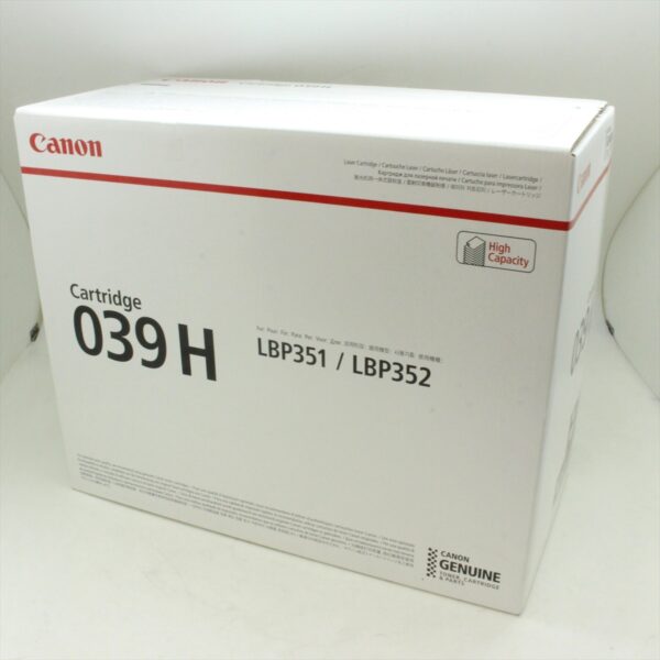 Canon キャノン CRG-039H 純正トナー トナーカートリッジ 039H モノクロ 大容量 買取価格をご紹介♪ 高く売る為には…【リサイクルマート和白店】2024.07.29 - リサイクルマートは現在冷蔵庫の買取、家具の買取強化中です！お気軽にお問い合わせください。